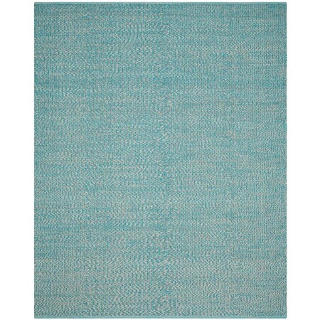 Safavieh 9 x 12 ft. Montauk Hand Woven Large Rectangle Area Rug Turquoise & Multi-Color MTK602E-9